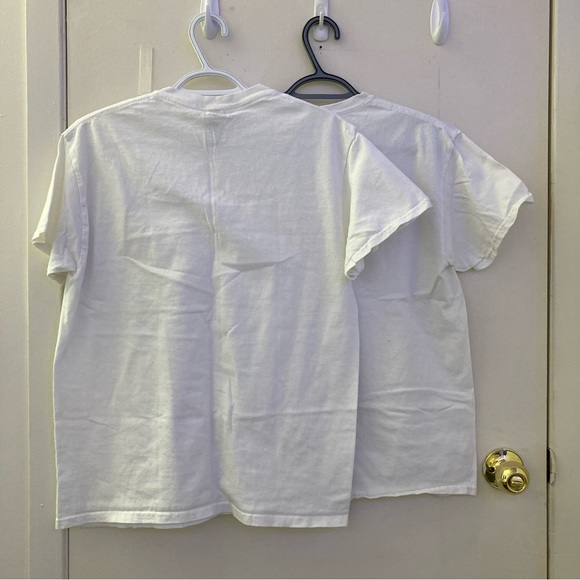 Gildan 2-pack blank white 100% cotton short-sleeve tee in men’s medium - Picture 6 of 6